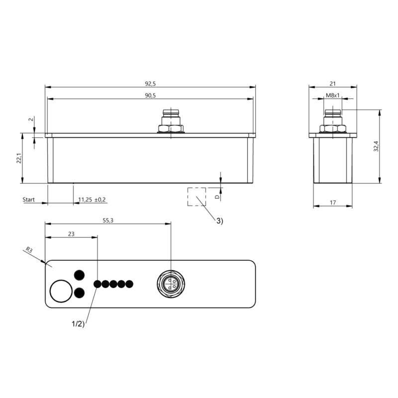 Signal Transmitter Sensor BIPLD2-T070-03-S75