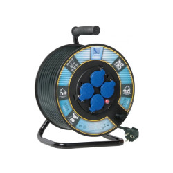 Extension Reel B.1116-300RT-S 4-Socket Plastic Empty, IP44, PAWBOL