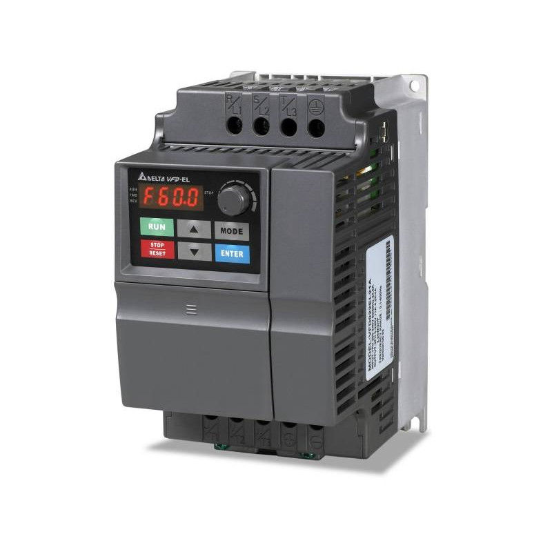 VFD004EL21A Dažnio keitiklis, 0,4kW, 1x220V