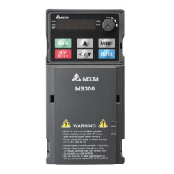 VFD4A2MS43AFSAA Dažnio keitiklis, 1,5kW 3x460V MS300 su integruotu EMC filtru