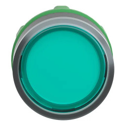 Green LED Illuminated Button