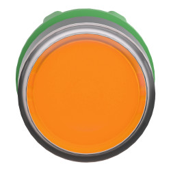 Yellow LED Light Button