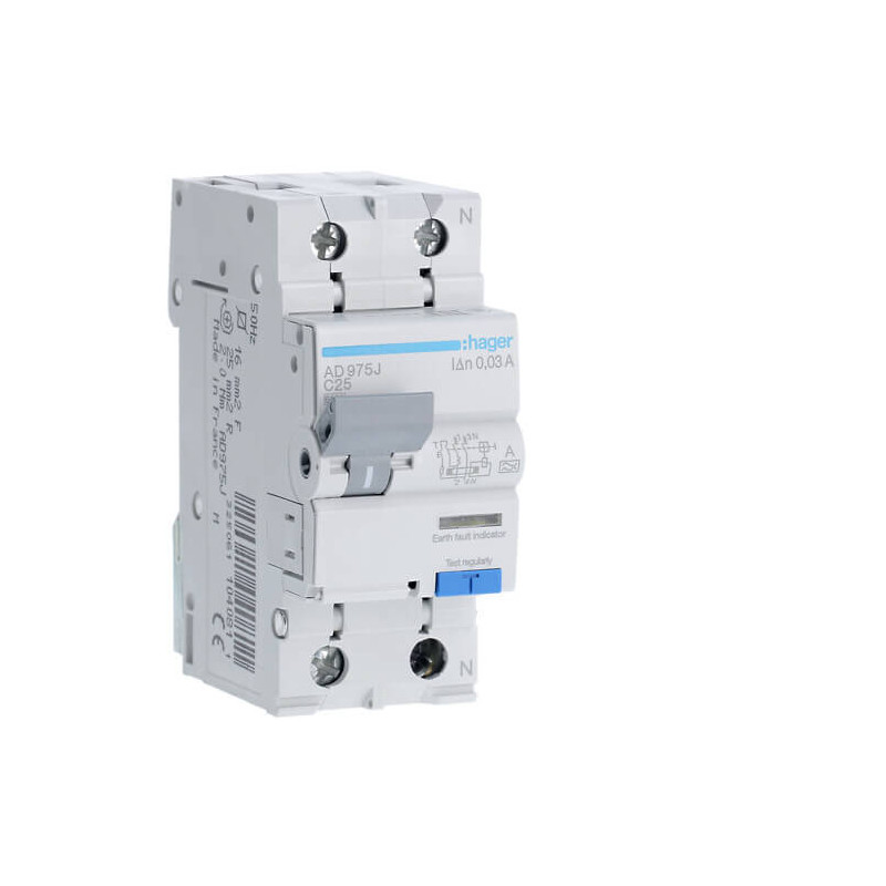 Senior underwater relay with automatic 1P C25A 30mA