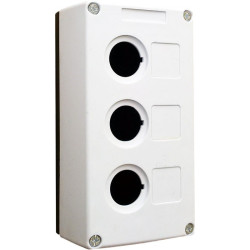 5-Seat Control Station White IP65