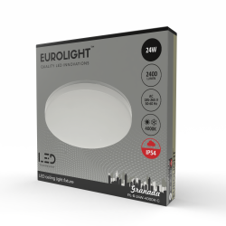 24W 4000K Lamp with Motion Sensor ORTE