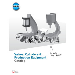 Pneumatic actuator Bimba