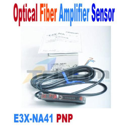Sensor Optical Fiber Amplifier PNP IP50 Connection Cables 2m