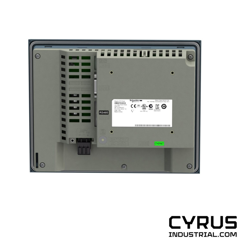 Advanced touchscreen panel 640 x 480 pixels