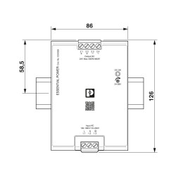 PS-EE-2G/1AC/24DC/480W/SC - Power supply