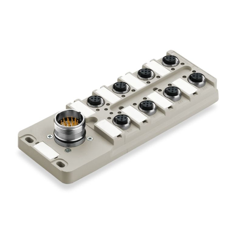 SAI-8-S 5P FC Sensor-Actuator Distributor Weidmuller