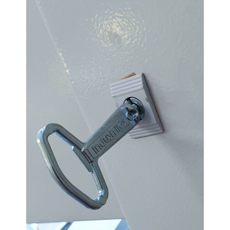 Wrench with dual cutout, shape A