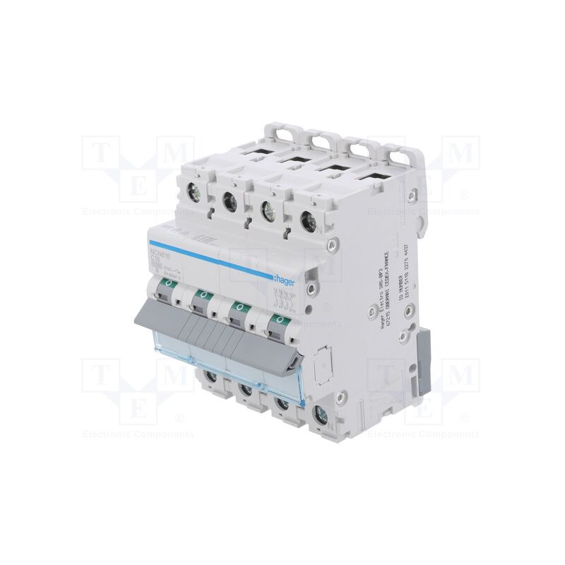 Circuit Breaker 230/400VAC Inom 16A Poles 1 Characteristic C 10kA