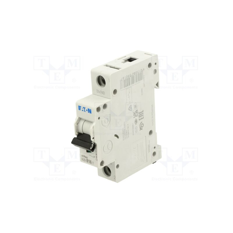 Circuit breaker 230/400VAC Inom 16A Poles 1 Charact C 10kA