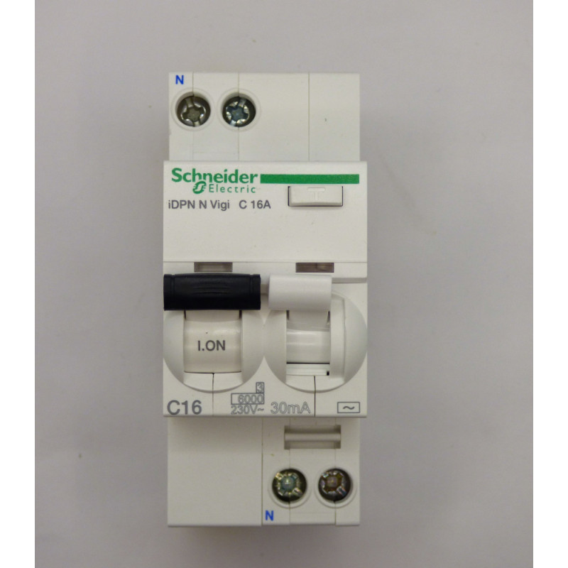 Automatic Jun. Su Nuot. Relay IDPN N VIGI 16A C30mA