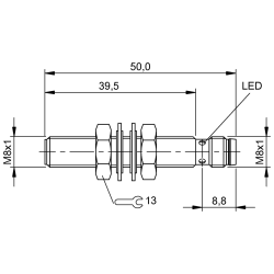 BES M08EG-PSC15B-S49G Balluff