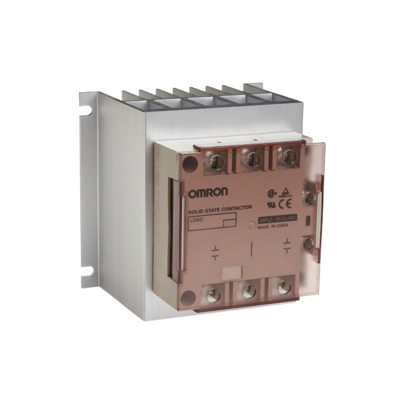 12-24VDC Push-Pull Relay, 1 Pole 35A, 264VAC Max OMRON