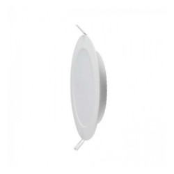 12W LED Recessed Panel, White, 4000K, with Power Supply