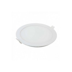 12W LED Recessed Panel, White, 4000K, with Power Supply