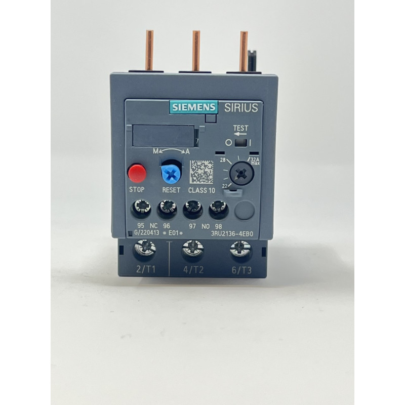 3RU2136-4EB0 Perkrovos relė S2, 22-32 A