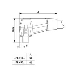VIP-PA-FLK50/ 0,5M/S7 Phoenix Contact