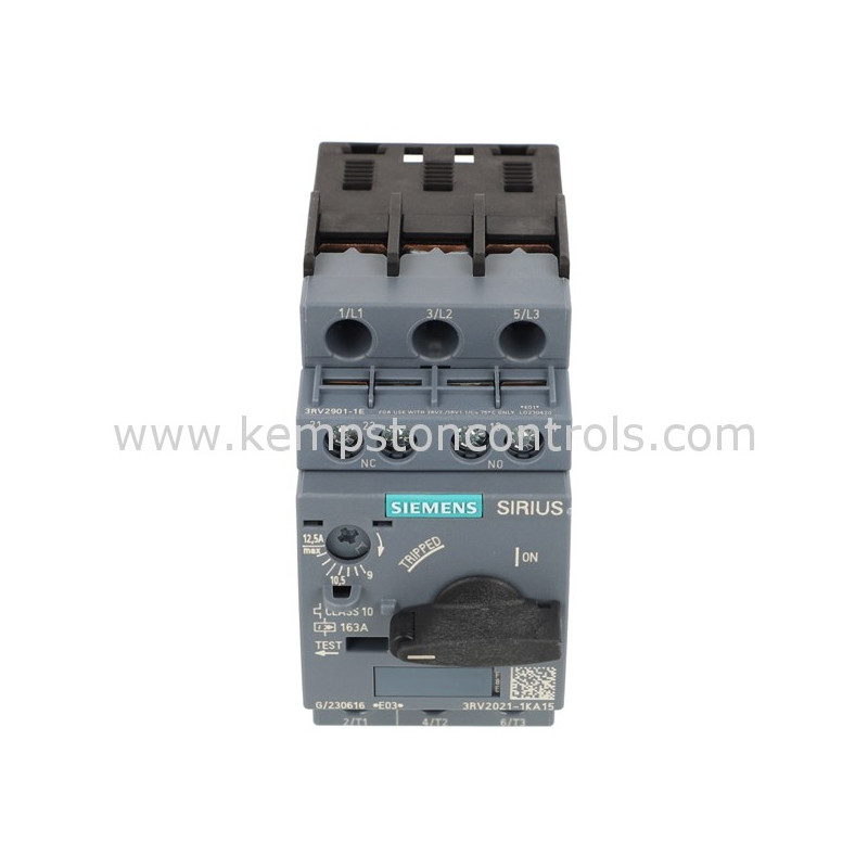 3RV2021-1CA15 Circuit breaker size S0 for motor protection