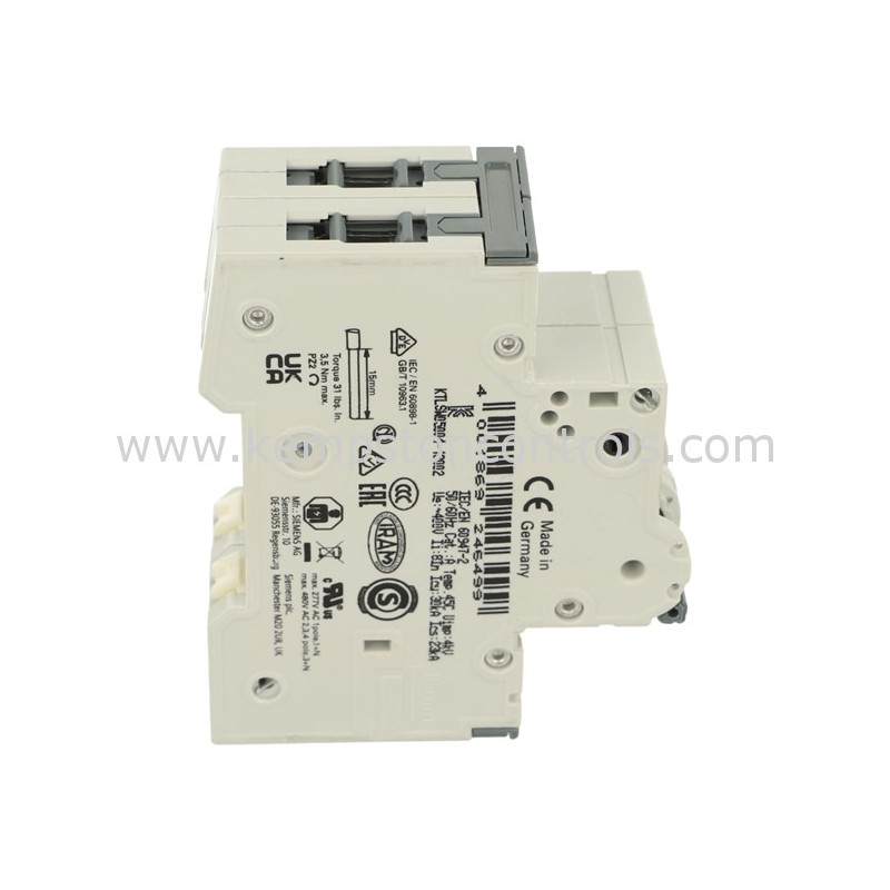 Circuit breaker 230/400VAC Inom 6A Poles 2