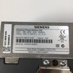 6SL3210-1SE14-1UA0 SINAMICS S120 converter Power Module