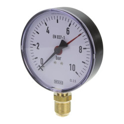 111.10.100, pressure gauge, 0/10bar, G1/2B