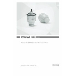 Radar Level Sensor OPTIWAVE 1520, 80GHz