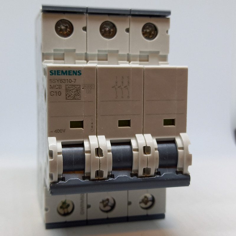 Automatinis jungiklis 3P C10A 6kA | 100141EX9BN