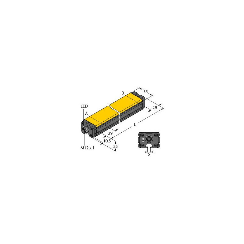 LI1000P0-Q25LM0-LIU5X3-H1151 Turck-Banner