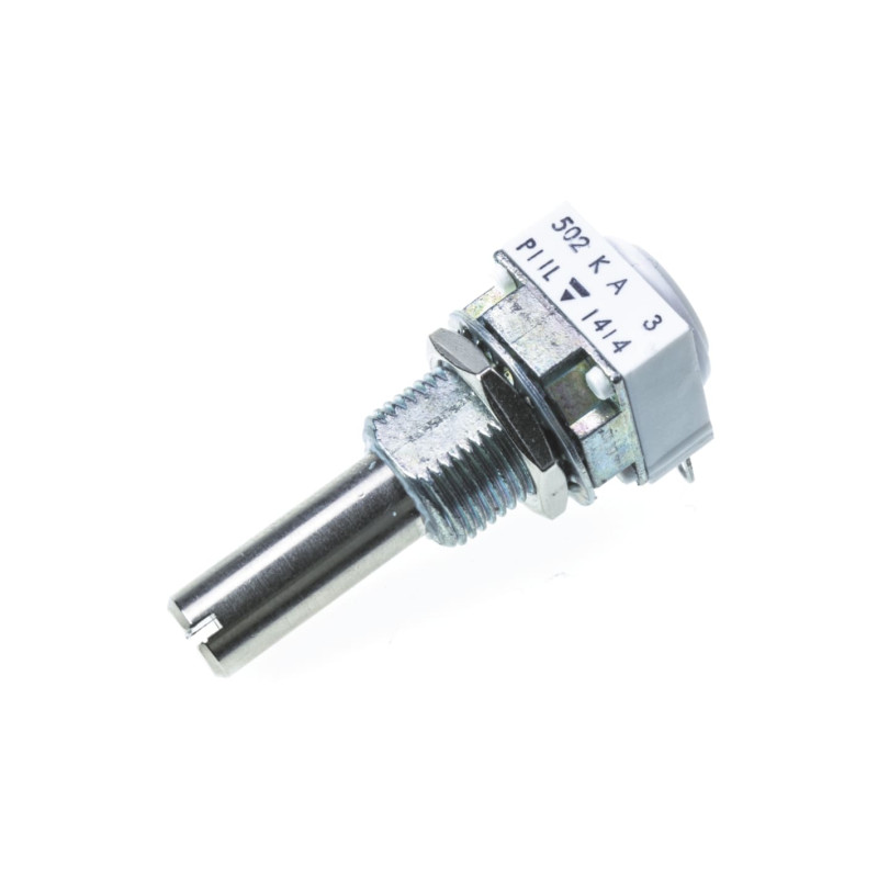 P11L1V0FLSY00502KA Vishay P11L 5k Rotary Potentiometer 1-Gang Panel Mount