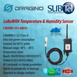 LoRaWAN Temperature Humidity Sensor