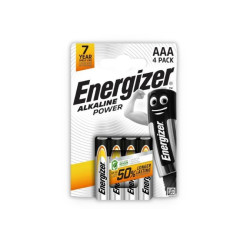 Šarminė baterija LR03 (AAA, E92) 1.5V Alkaline Power Energizer, 4 vnt.