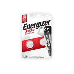 Ličio baterija CR2032 3V 235mAh Energizer, 2 vnt.