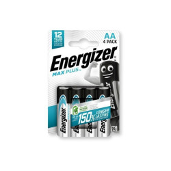 Šarminė baterjia LR6 (AA) EP91 1.5V 3000mAh MAX plus Energizer, 4 vnt.