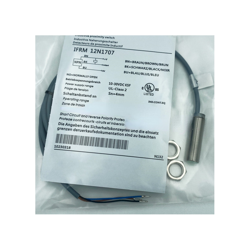 Indukcinis artumo jungiklis IFRM 12P3701S14L - patikimas sprendimas automatizavimui