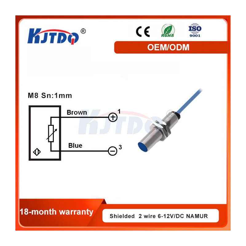 AM1CP-3H Indukt Dav M12 NC ekranuotas Sn-4mm - efektyvus sprendimas pramonei