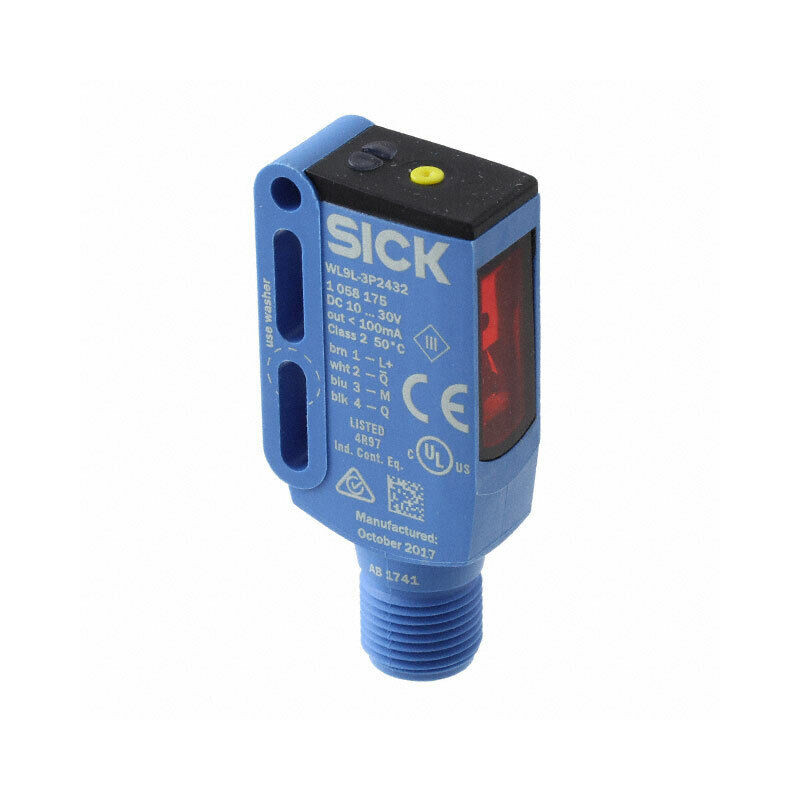 WL9L-3P2432 optinis lazerinis jutiklis retroreflektyvinis PNP