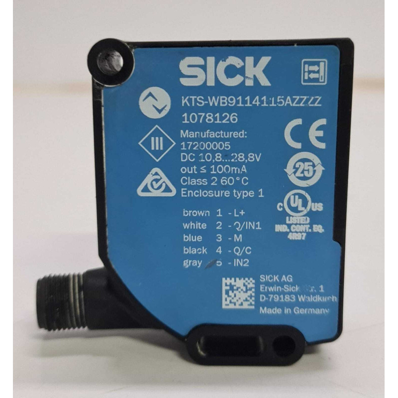 KTS-WB9114115AZZZZ kontrasto jutiklis Sn-13mm