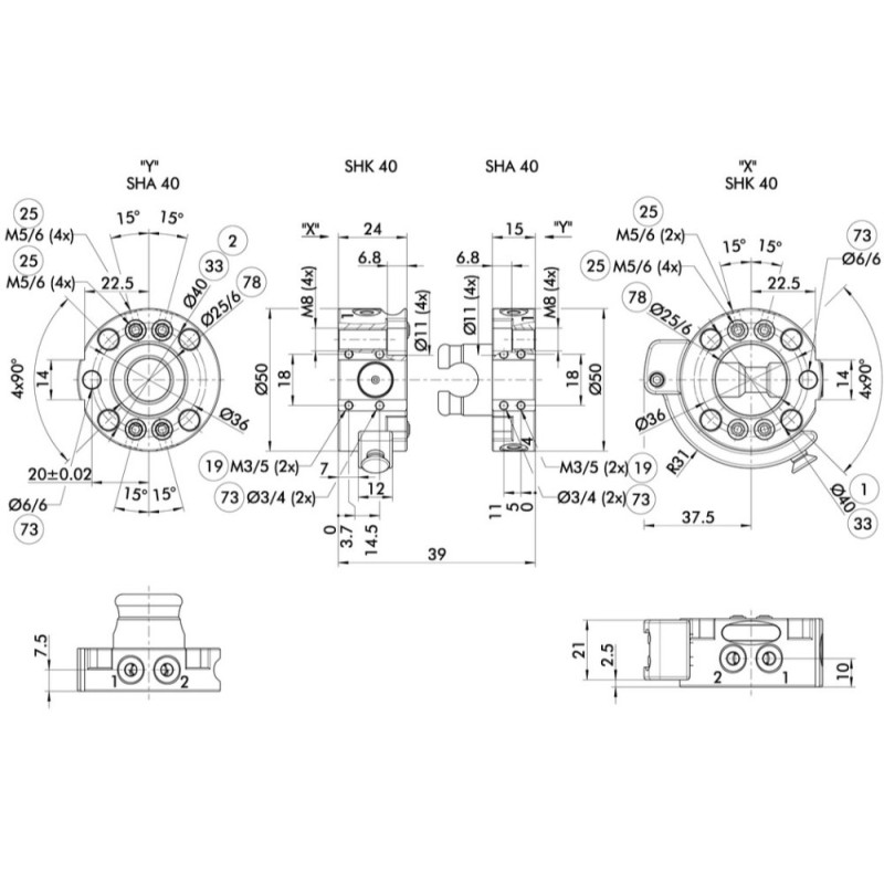 SHK-040-AKO-A15 - Daviklis automatizavimui