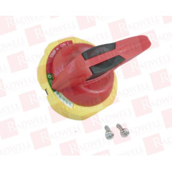 Rotacinė durų rankena Raudona/Geltona su trip indikacija - 140U