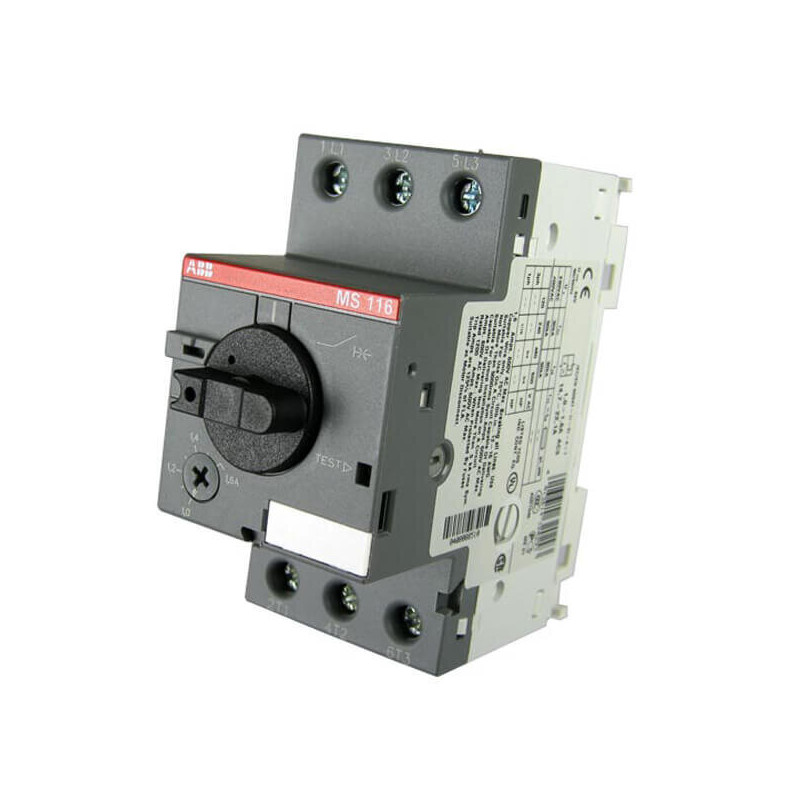MS116-16 variklio apsauga 1-16A 037kW 50kA - ABB