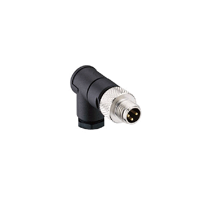 Kabelis M8 3-pin mot tiesi jungtis 5m PUR | Davikliai ir Automatika