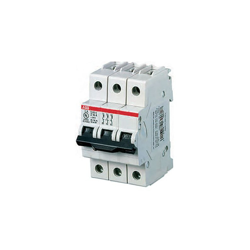 S203-B6 automatinis jungiklis 3P B6A 6kA | Energijos paskirstymas
