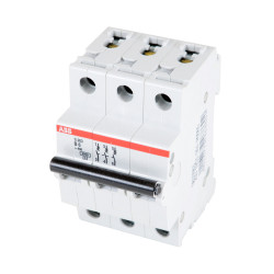 S203-B6 automatinis jungiklis 3P B6A 6kA | Energijos paskirstymas