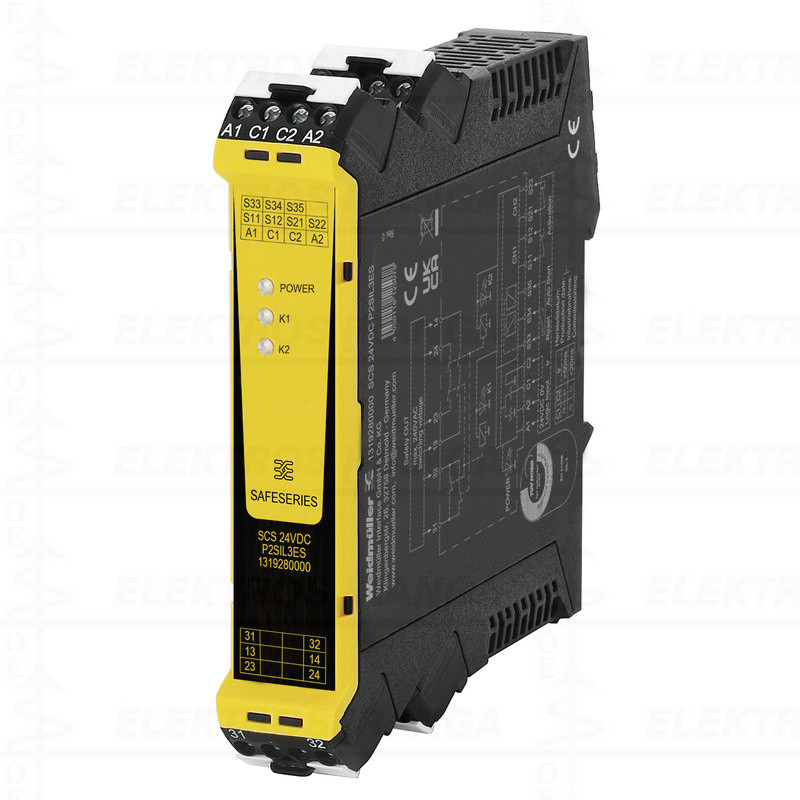 Saugos rėlė 24VDC 2NO1NC - 440RS12R2