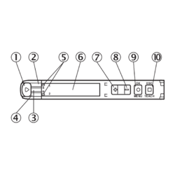 Sick WLL80P-22T6Y1DZA71Z1Z1 - Skaidulinio Optinio Jutiklis