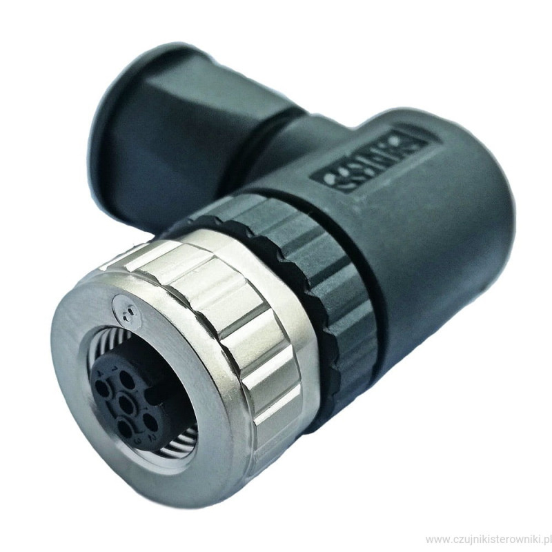 RKC44T-5TXL M12x1A 4pin kabelis 5m