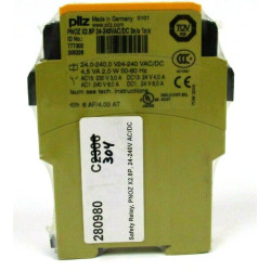 PNOZ X28P 24-240VACDC 3no 1nc - Valdymo relė
